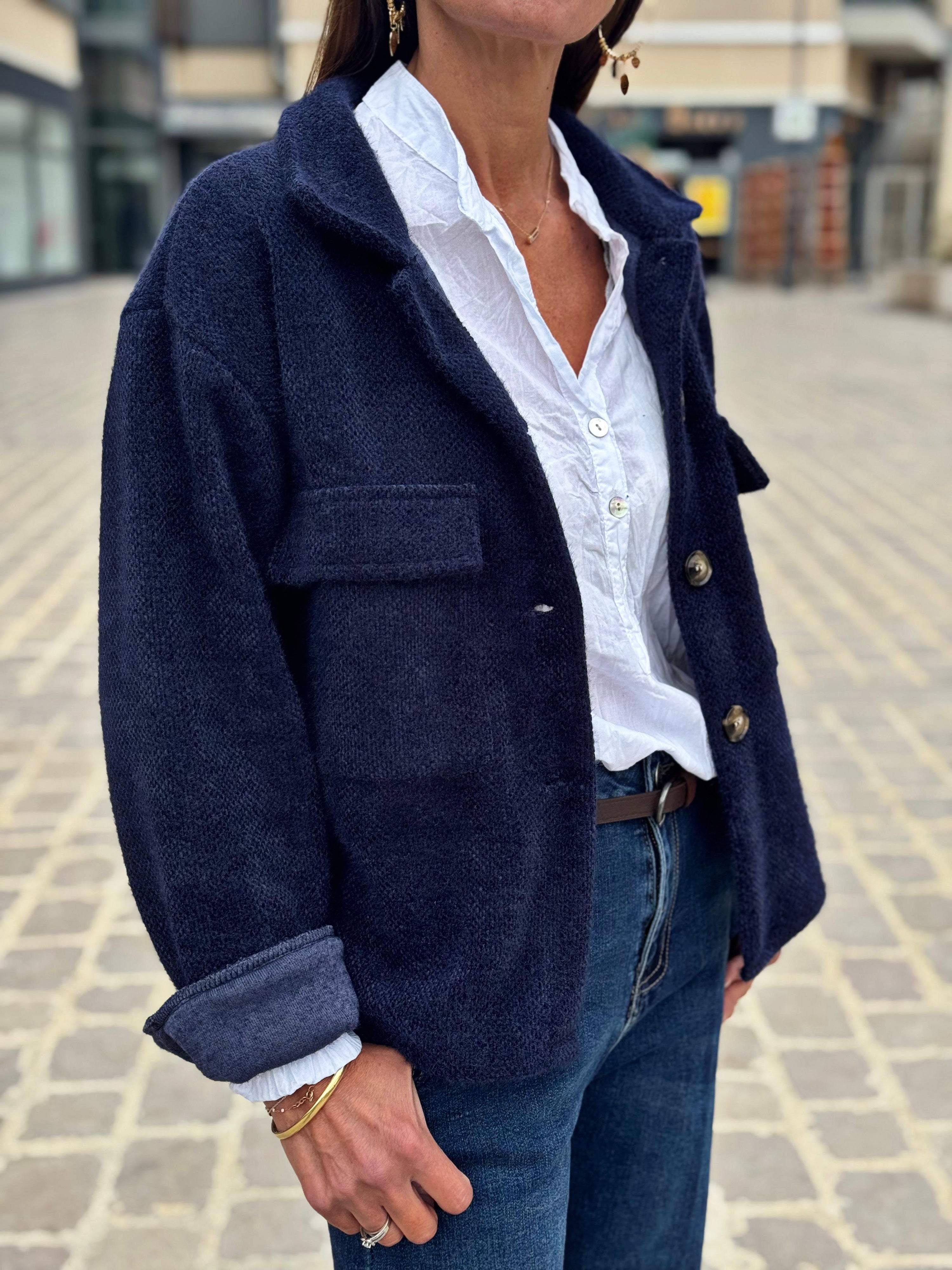 Veste MARGOT Bleu Marine