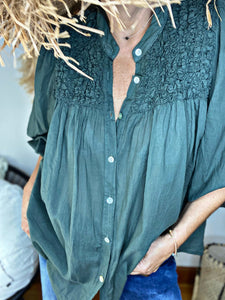 Chemise LIDIA Kaki