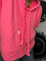 Charger l'image dans la galerie, Sweat Banditas Fuchsia coton gratté – SPATULA STAR
