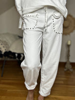 Charger l'image dans la galerie, Pantalon Jogg STUDIO Blanc
