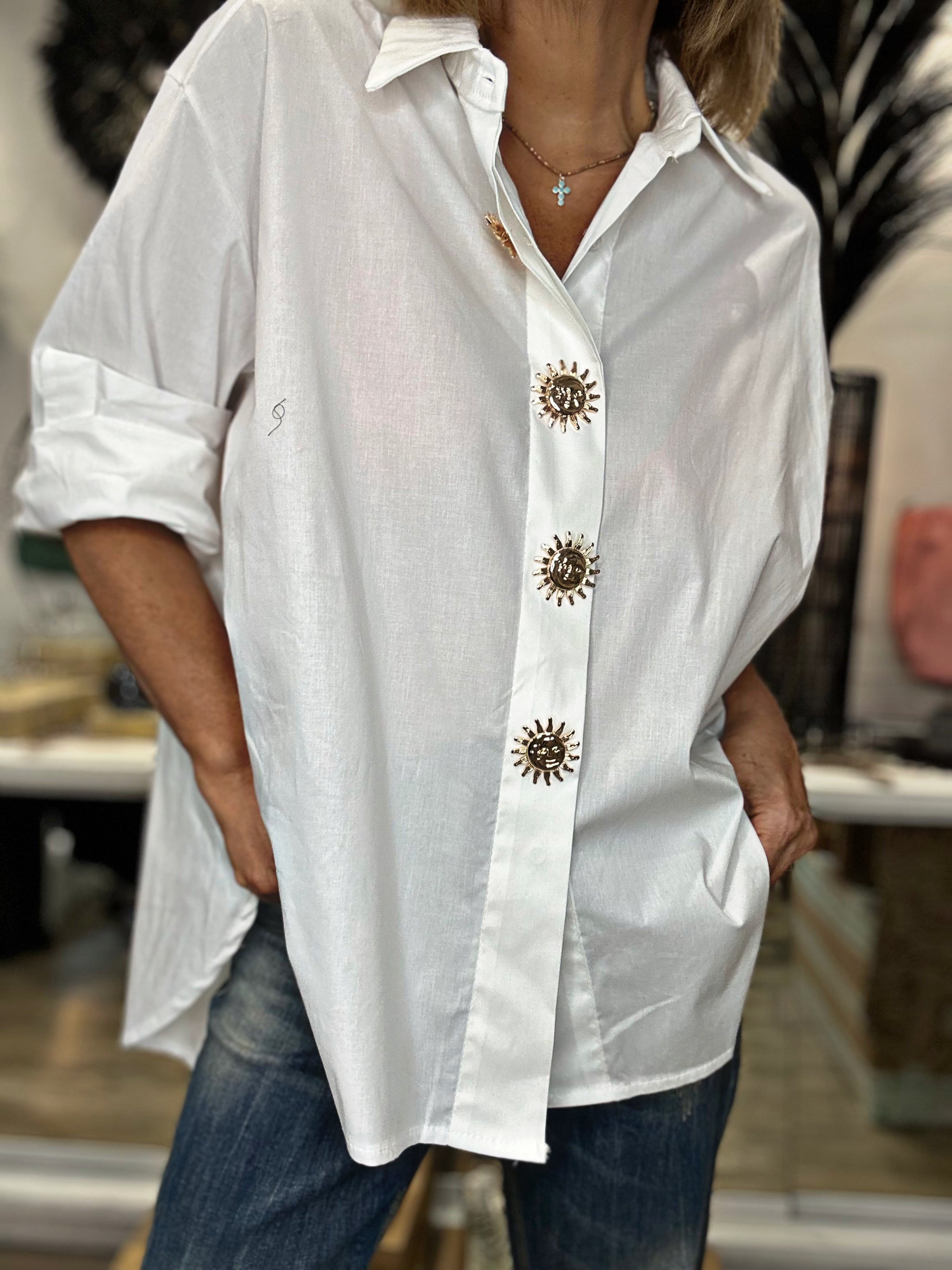 Chemise SOLYA Blanc