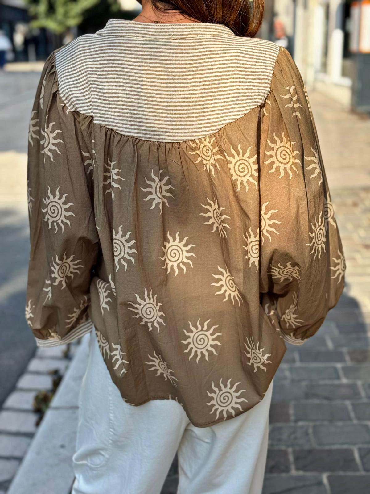 Chemise TALNA Camel