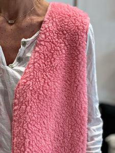 Gilet DICK Rose malabar
