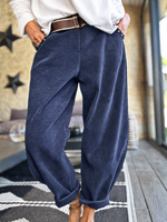 Load image into Gallery viewer, ZAG soft corduroy trousers Taupe
