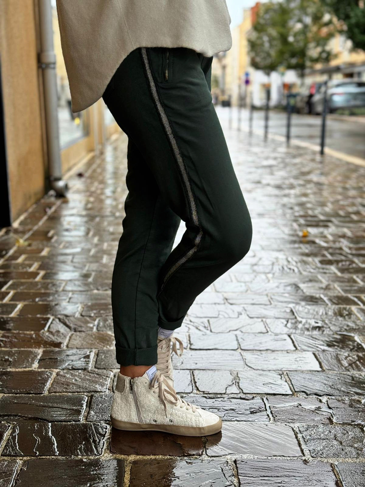 Jogg TOMI  Vert bouteille