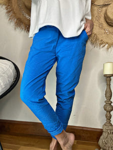 Pantalon magique TALLY Bleu électrique