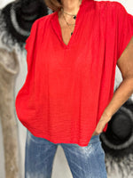 Charger l'image dans la galerie, Blouse DANY Rouge
