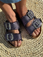 Charger l'image dans la galerie, Sandales ELVIRA Violet
