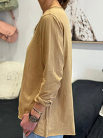 Charger l'image dans la galerie, T-shirt manches longues Camel - ILONA
