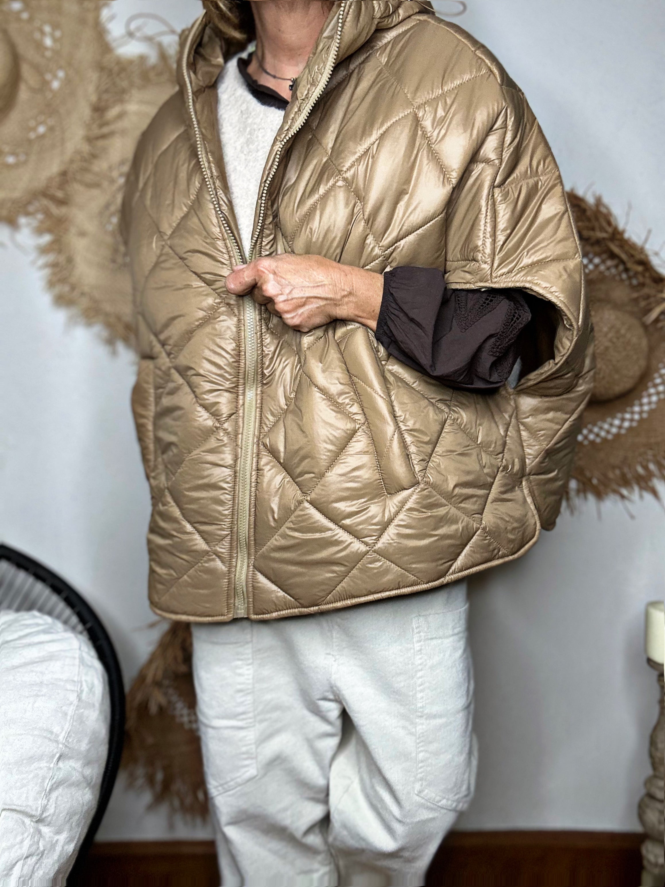 Blouson Poncho PAULUS Camel