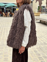 Charger l&#39;image dans la galerie, Gilet sans manche KIM Choco
