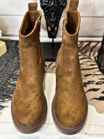 Charger l&#39;image dans la galerie, Boots KLARA Camel
