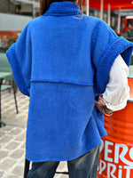 Charger l&#39;image dans la galerie, Blouson sans manche LOOMY Bleu électrique
