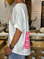 Charger l'image dans la galerie, Sweat manches courtes SOLENA Blanc
