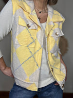 Charger l'image dans la galerie, Gilet sans manche MONO Jaune
