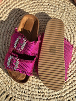 Charger l'image dans la galerie, Sandales ELVIRA Fuchsia
