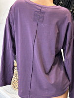 Charger l&#39;image dans la galerie, Tee shirt LOS ANGELES Prune
