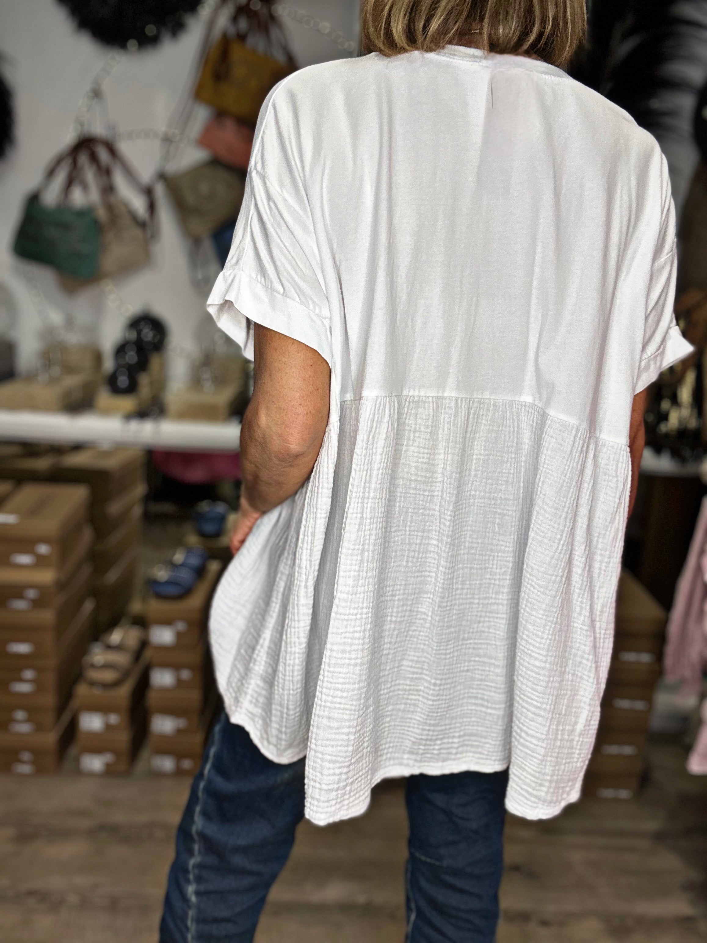 Top VANILLE Blanc