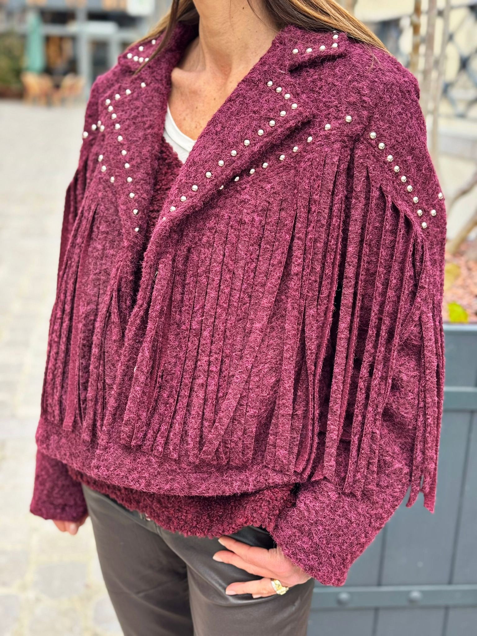 Blouson CADEN Bordeaux