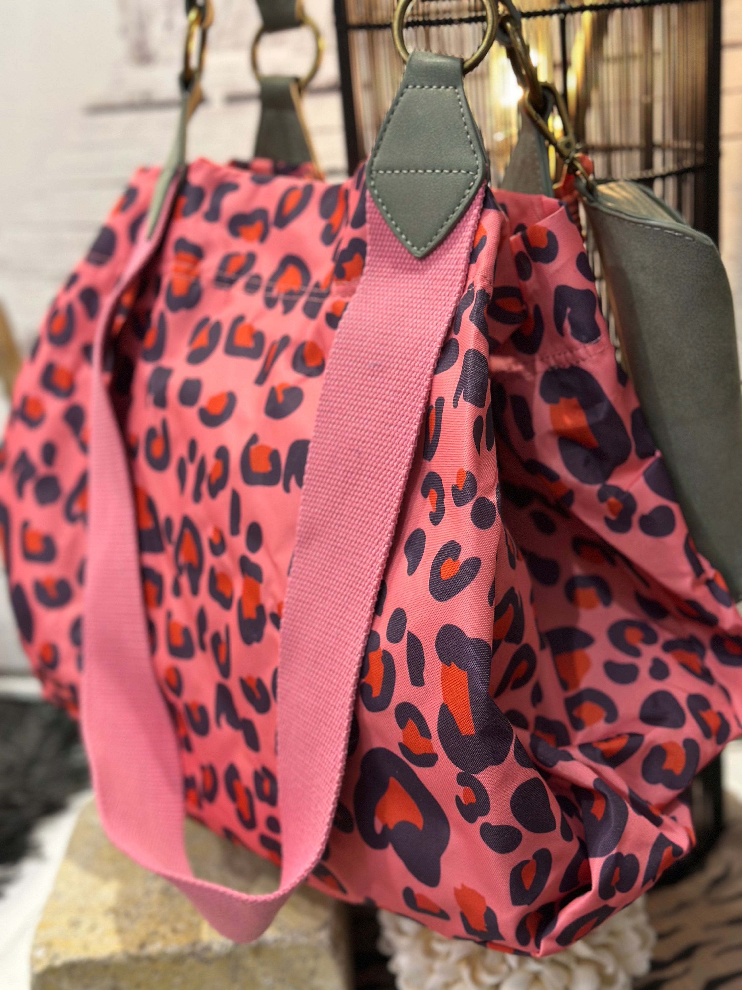 Sac VIBE SUMMER LEOPARD Fuchsia