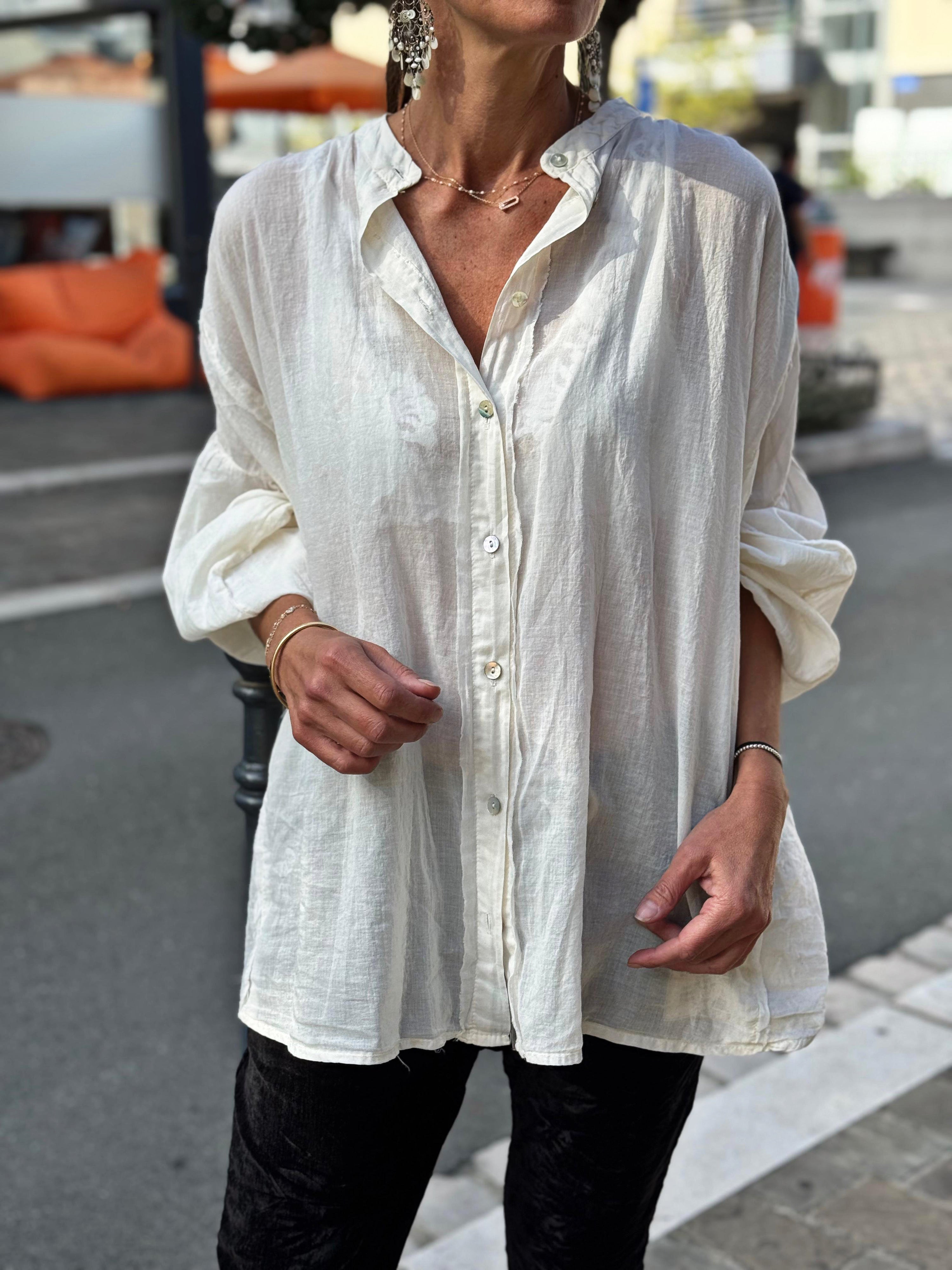 Chemise MINCIO Ecru - Banditas