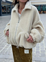 Charger l&#39;image dans la galerie, Blouson DINO Beige clair
