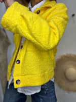 Charger l'image dans la galerie, Blouson bouclette GAB Jaune
