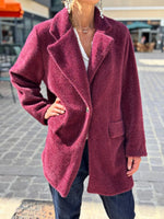 Charger l&#39;image dans la galerie, Manteau VIRGIL Bordeaux
