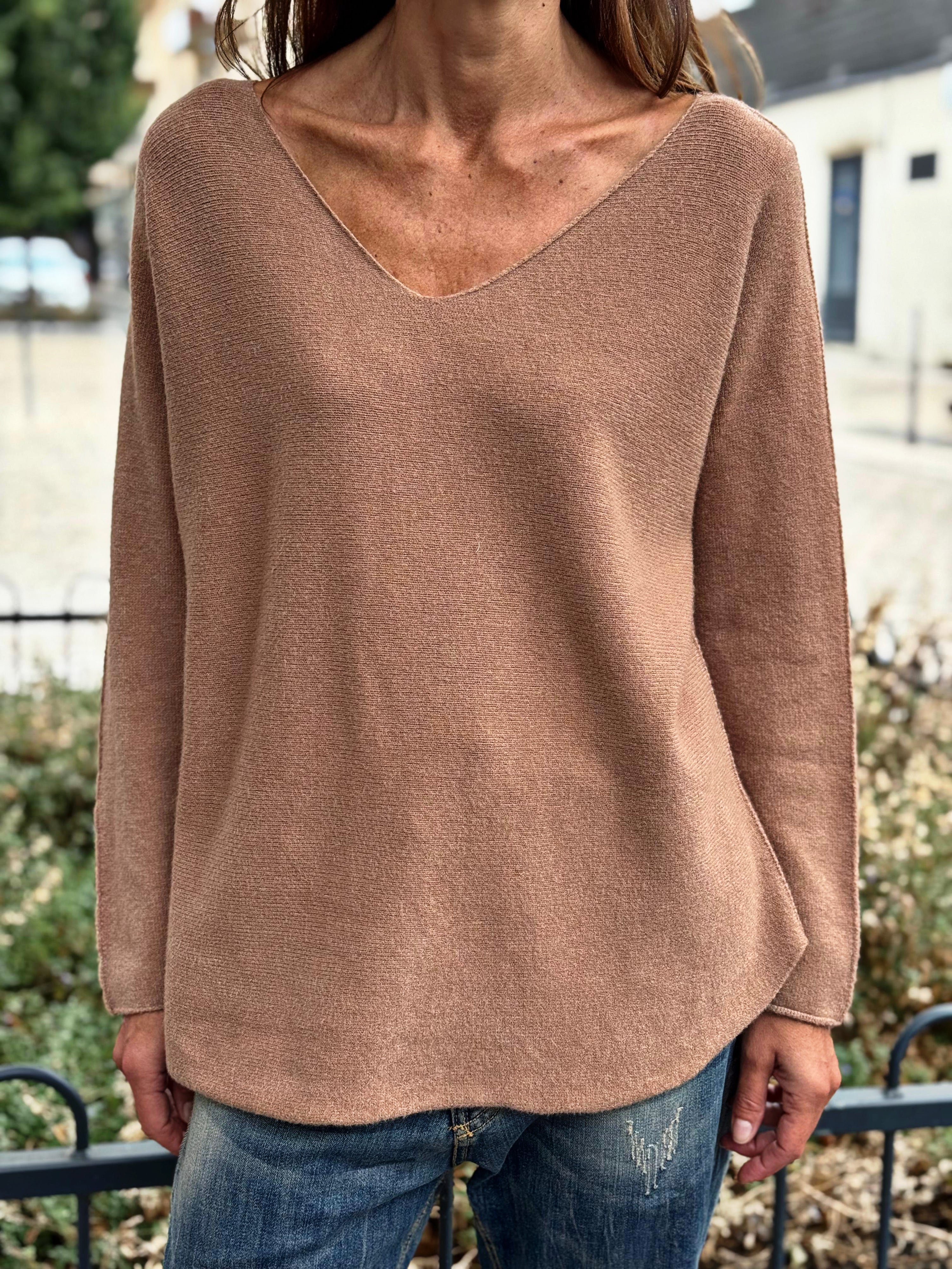 Pull doux TAO Camel
