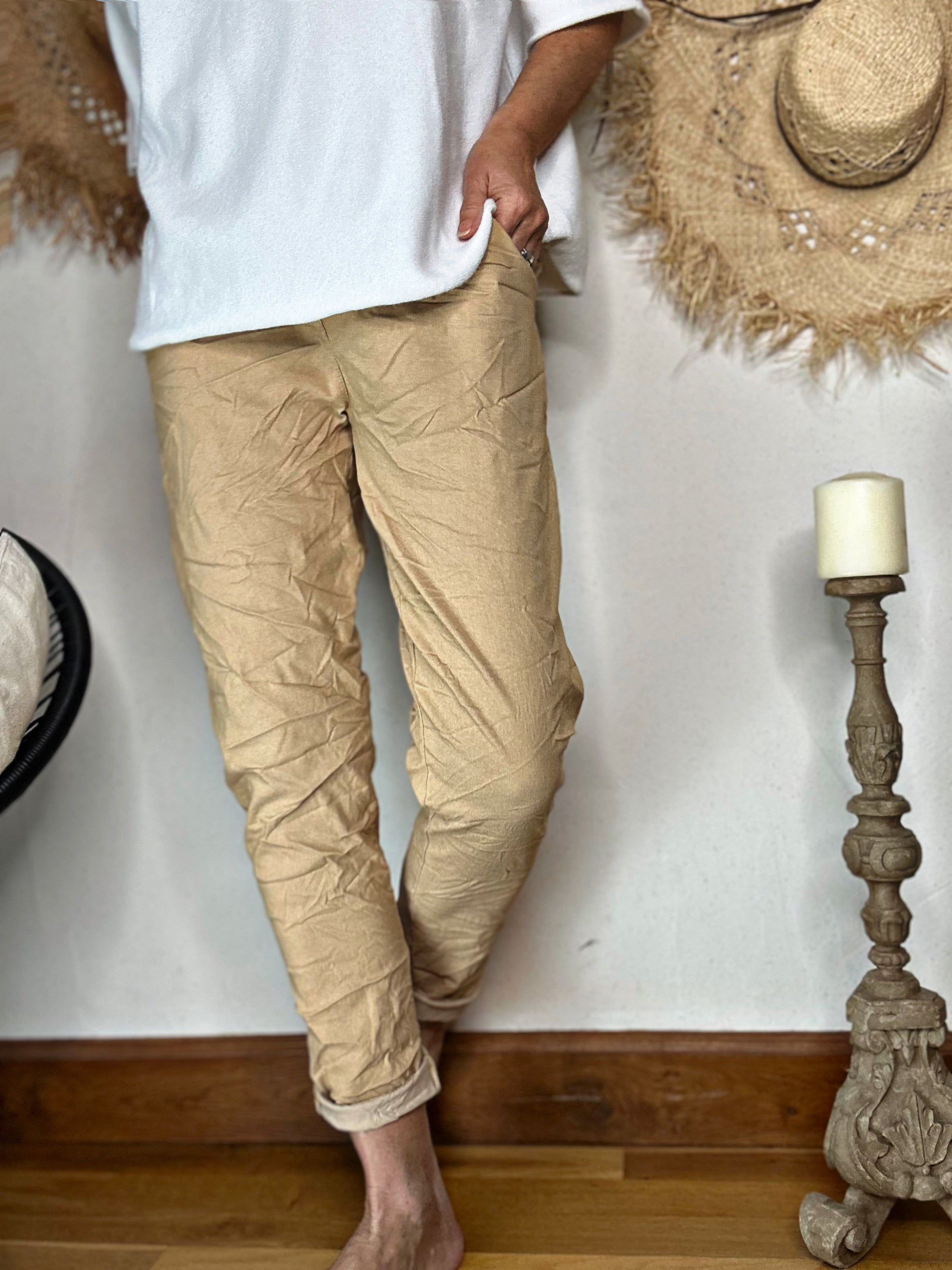 Pantalon magique TALLY Camel