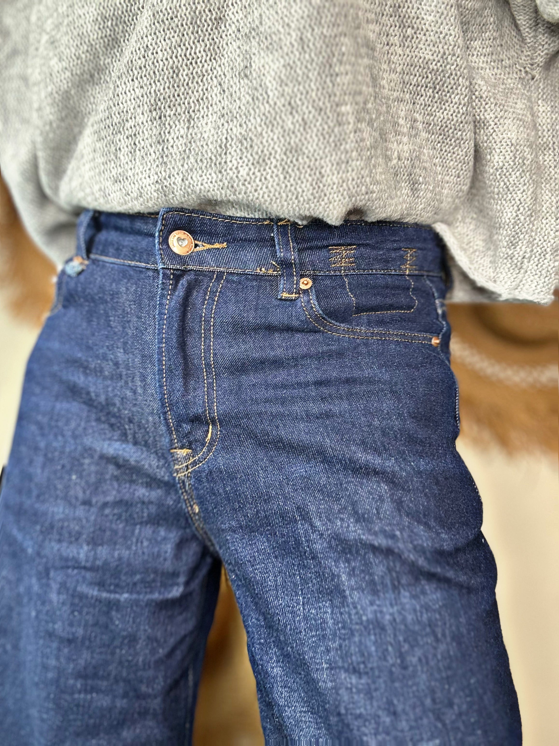 Jeans FELICIEN Bleu foncé