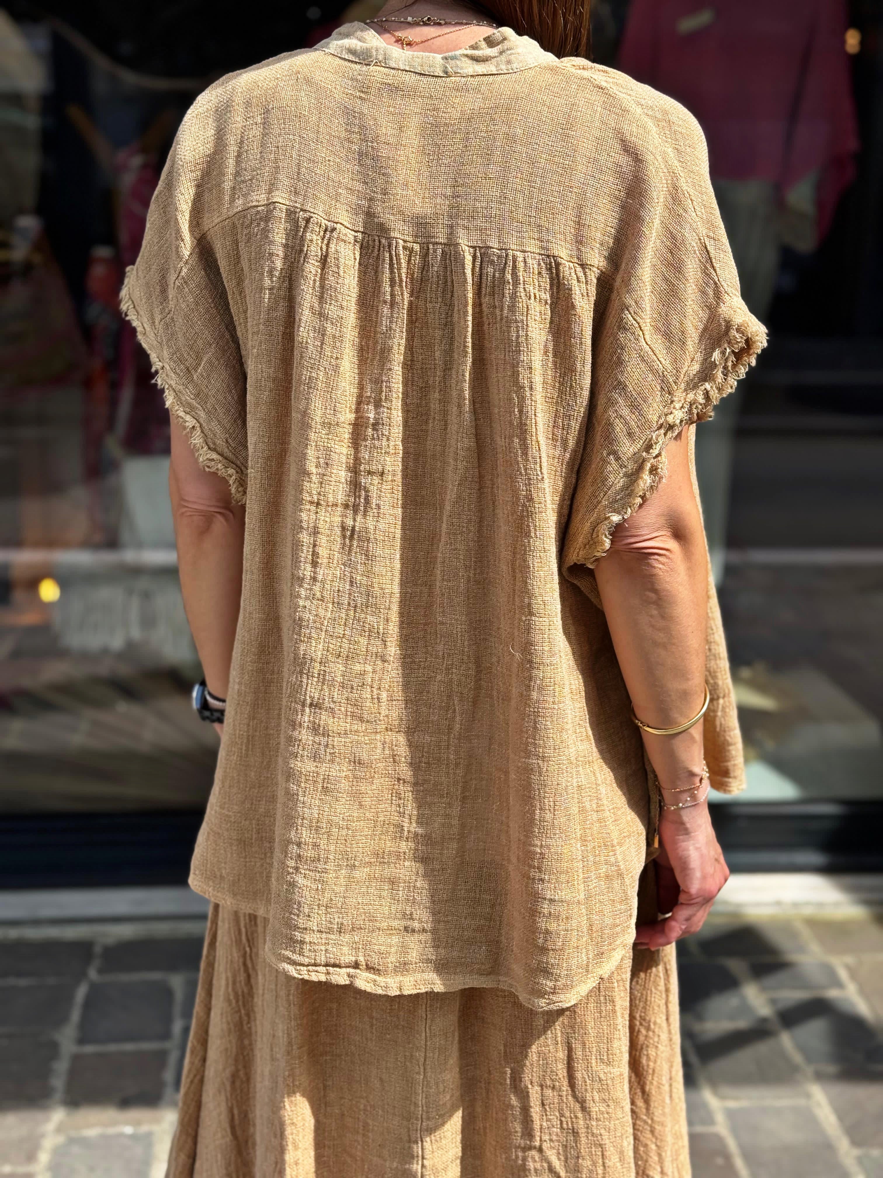 Top PAOLO Camel