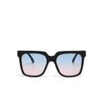 Charger l'image dans la galerie, Lunettes de soleil ROMA noir verres bleu/rose - OKKIA
