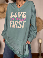 Charger l'image dans la galerie, Sweat fin ALBA Vert lagon
