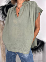 Charger l'image dans la galerie, Blouse DANY Kaki
