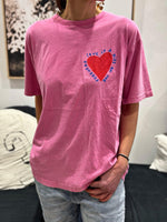 Charger l&#39;image dans la galerie, Tee shirt LINOA Fuchsia
