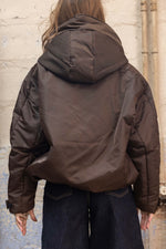 Charger l'image dans la galerie, Blouson OSLO Choco - Gold and Silver
