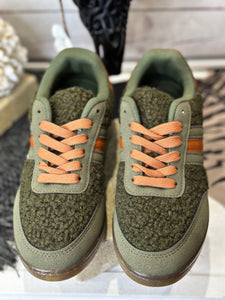Baskets KENZA Kaki
