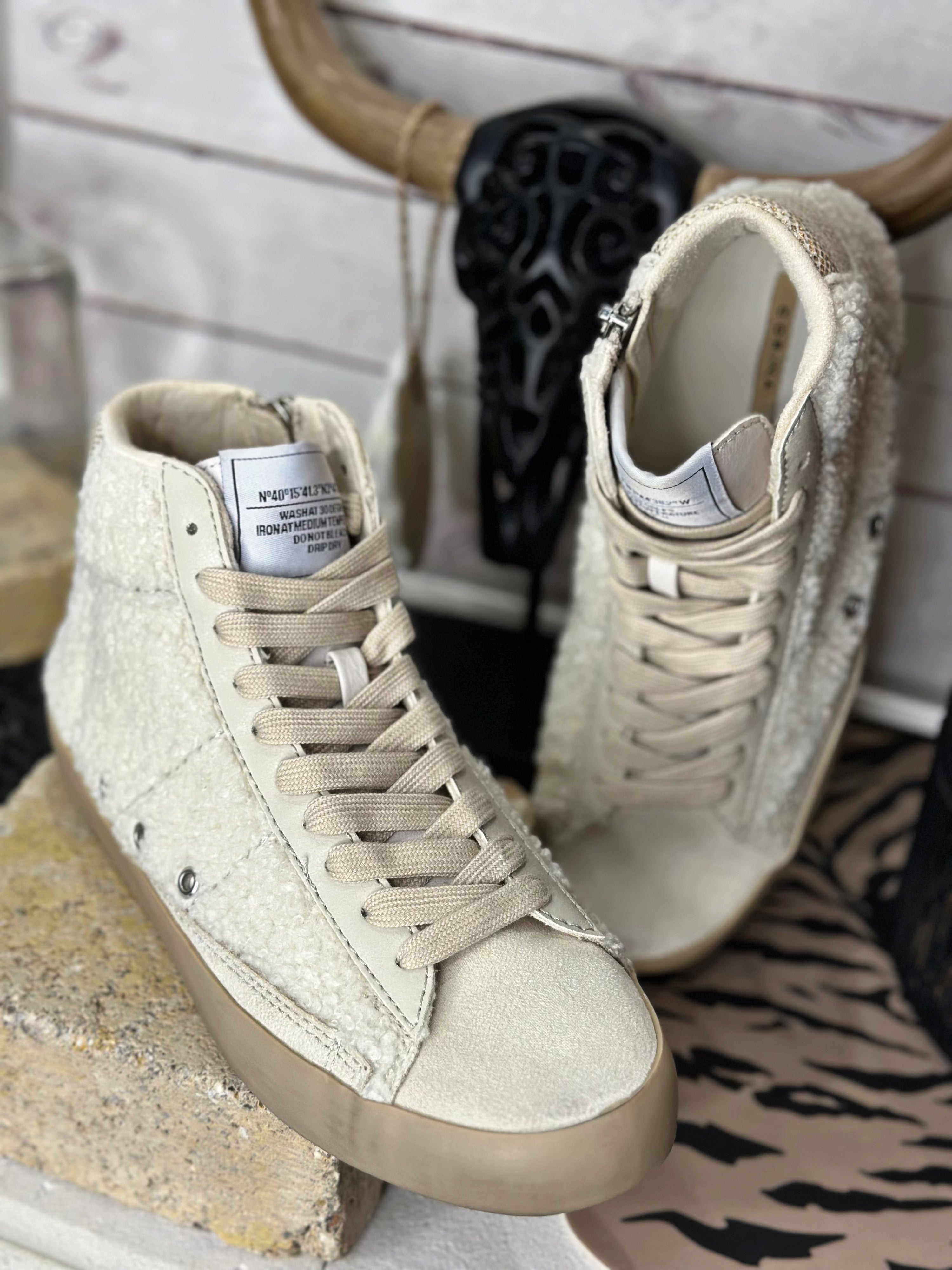 Baskets CALI Ecru