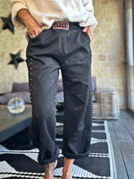 Charger l'image dans la galerie, Pantalon LOVE Noir
