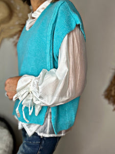 Pull HEDI Turquoise