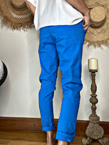 Pantalon magique TALLY Bleu électrique