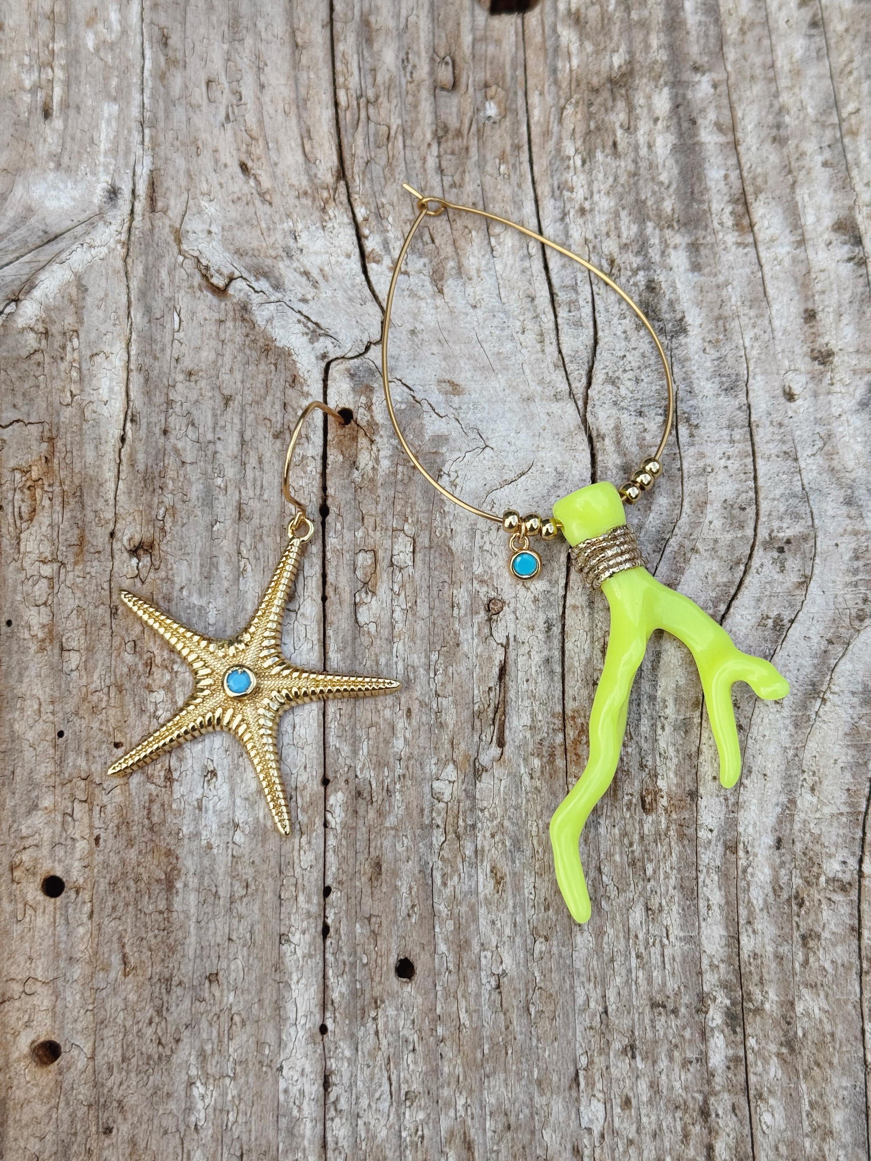 Boucles d'oreilles dépareillées LAVANA Ci.o.mi