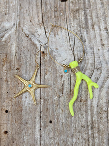 Boucles d'oreilles dépareillées LAVANA Ci.o.mi