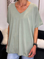 Charger l'image dans la galerie, Tee shirt uni LORIS Kaki
