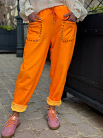 Charger l'image dans la galerie, Pantalon Jogg Orange fluo  - STUDIO
