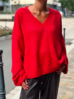 Charger l'image dans la galerie, Pull LOUNA Rouge
