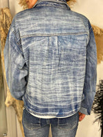 Charger l&#39;image dans la galerie, Chemise en jeans ROKA bleu
