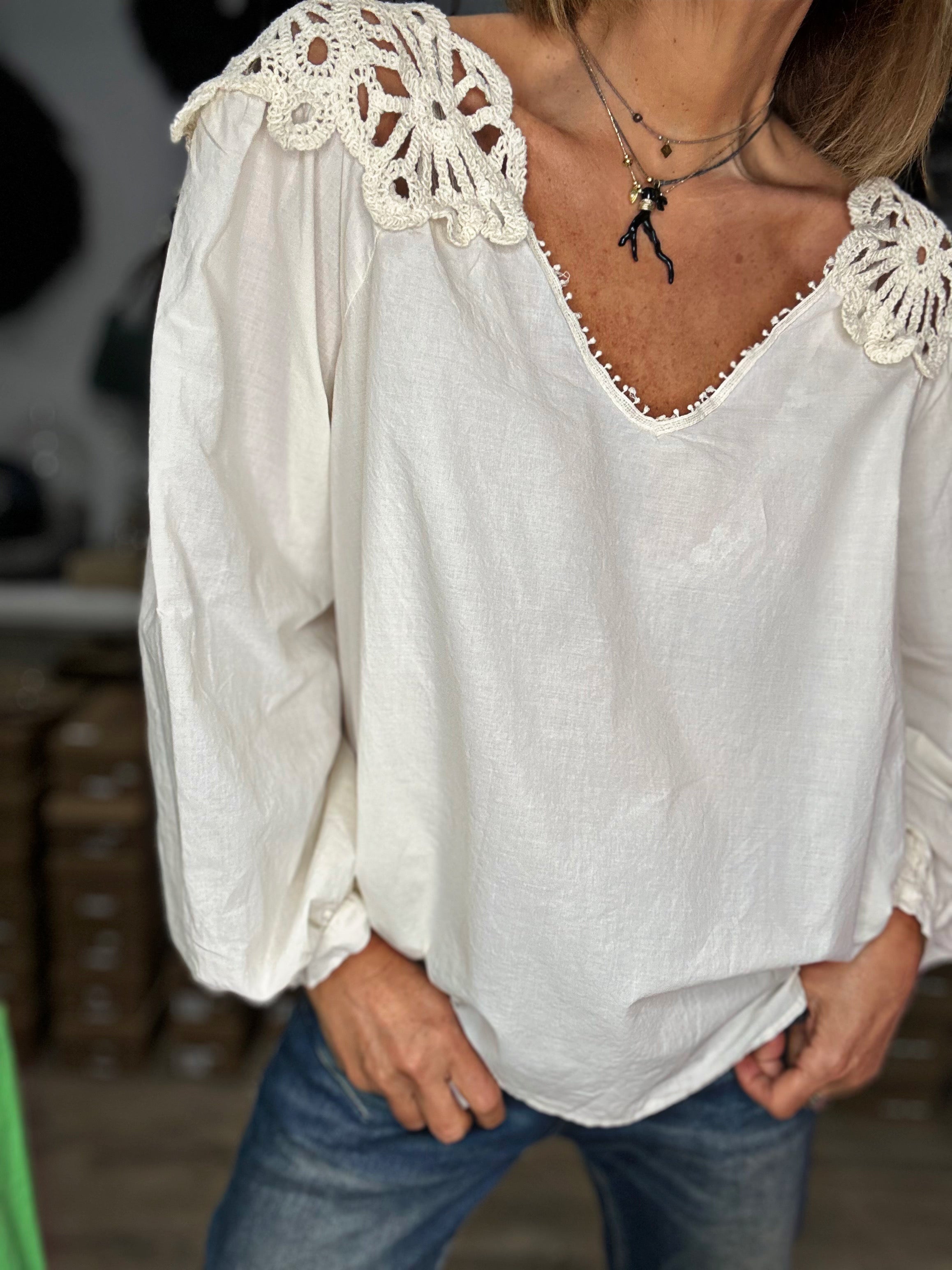 Blouse MARCO Ecru