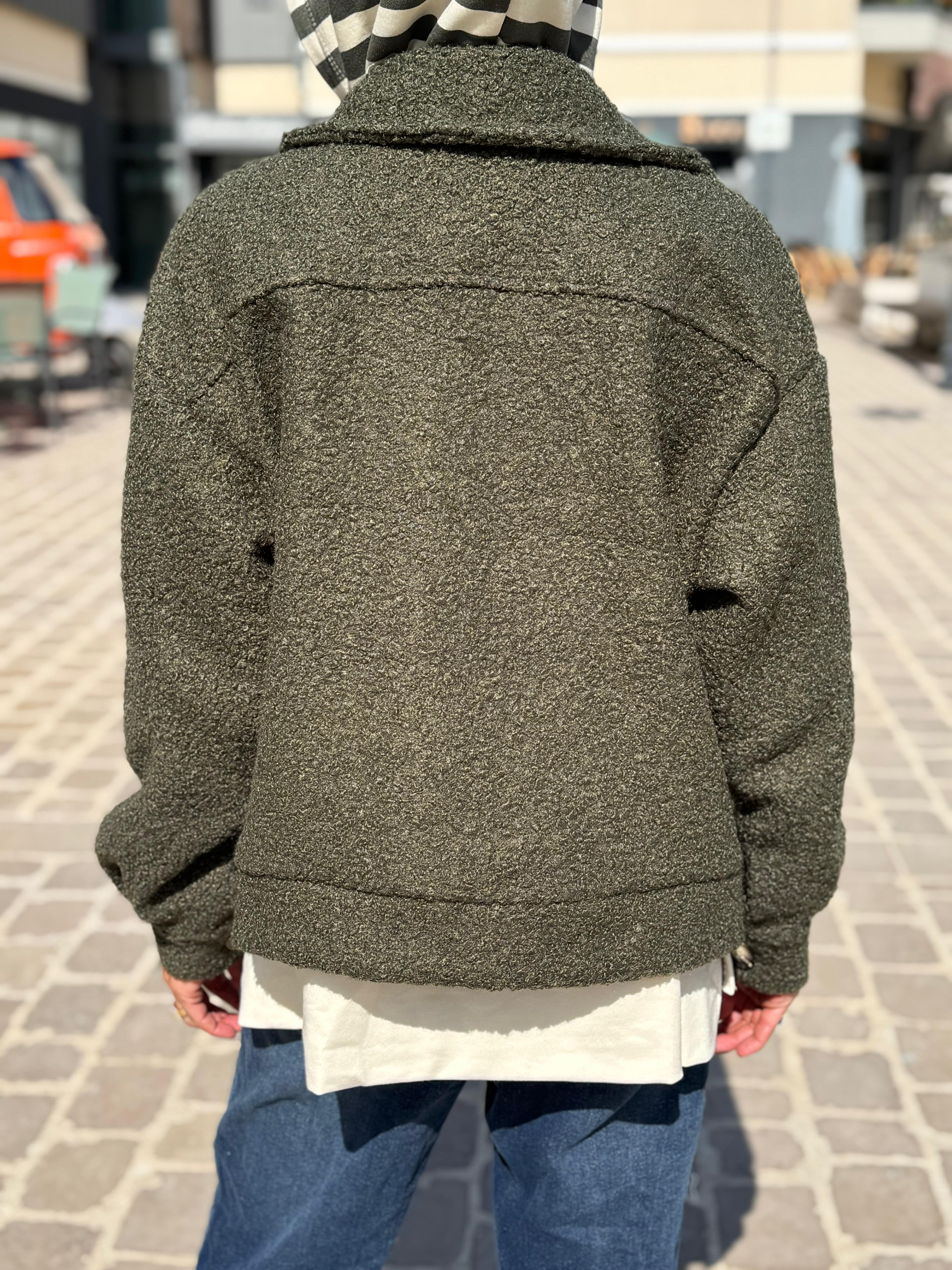 Blouson bouclette GAB Kaki